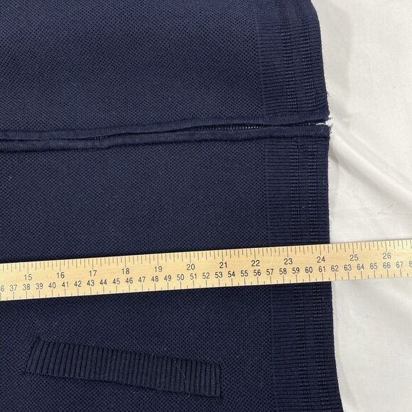 Marc Asher Pullover Blue Full Zip Sweater Knit Jacket Mens Small Soft Touch NWT - Picture 11 of 11